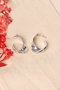 Heliophilia Silver Pendientes de Plata con Recubrimiento de Laca